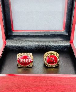 Ohio State 1967 & 1968 NCAA National Championship Ring Set Replica