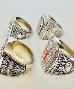 Ohio State Big Ten NCAA Championship Rings Collection - Set of 4