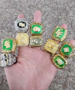 Edmonton Eskimos (Elks) Grey Cup Championship Rings Collection 1978-2015