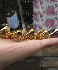 Calgary Stampeders Grey Cup Championship Rings Collection - Set of 5