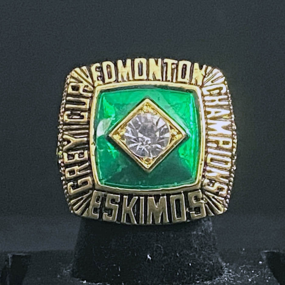 1982 Edmonton Eskimos CFL Grey Cup Championship Ring - Official Elks Design