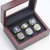 Winnipeg Blue Bombers Grey Cup Championship Rings Collection - Set of 6