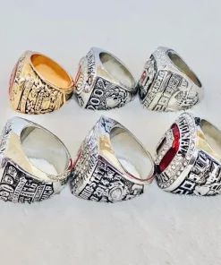 Ohio State Buckeyes NCAA National Championship Rings Collection - Set of 6