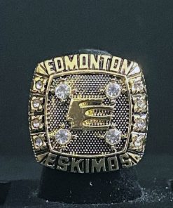 1981 Edmonton Eskimos Elks CFL Grey Cup Championship Ring