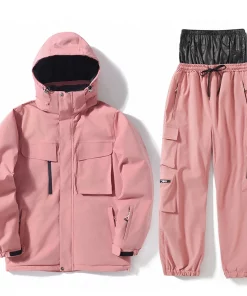 Unisex Ski Clothes Set: Jacket, Snow Suit, Outdoor Winter Sports Gear