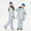 Children's Ski jacket Thickened Snow Proof Boys and Girls' Professional Ski Top Coat Kid Ski Suit Outfit Children Snow Clothes