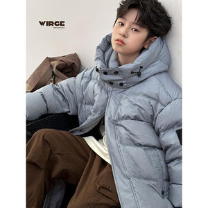 Customized Boys' down  Medium to Long Thick Designer Style Light Luxury for Children