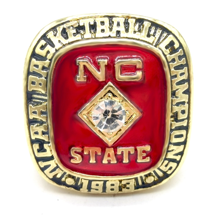 1983 North Carolina State Wolfpack NCAA National Champion Ring