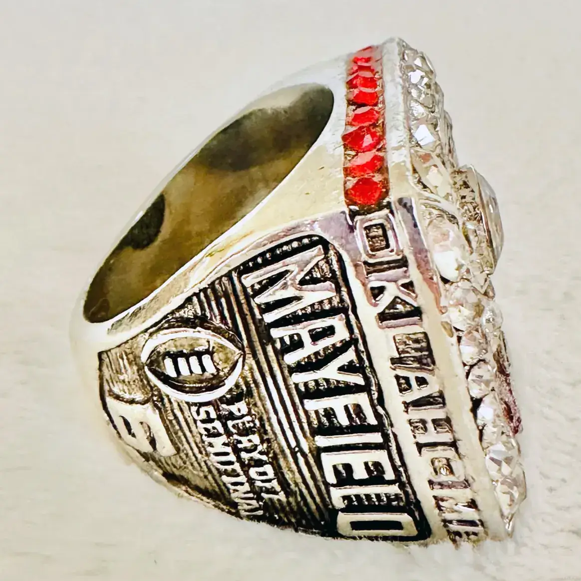 2017 Oklahoma Sooners Back to Back NCAA National Championship Ring