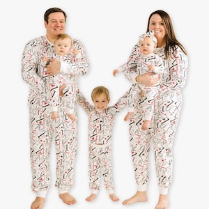 Matching Family Pajamas | Family Jammies | Love Graffiti | Valentine's Day