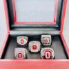 Set of 5 Ohio State NCAA Championship Rings - Collectible Sports Memorabilia
