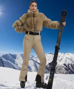 One-piece Ski Suit Outdoor Sports Snowboard Suit Slim Thermal Hoodie Skiing Jumpsuits Winter Women Windproof Waterproof Snow Set