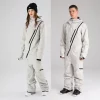 2024 New One-Piece Ski Suit Women Men Overalls Warm Sport Snowboard Jacket Ski Jumpsuits Wind Proof Waterproof Winter Clothing