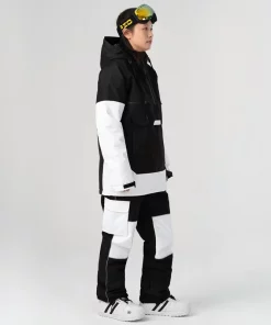 New Men and Women Snow Wear Waterproof Ski Suit Set Jackets + Pants Winter Windproof Waterproof Breathable Clothing Skiing Suit