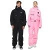 Unisex Snow Jumpsuit - Men and Women Ski Suit Overalls for Snowboarding