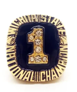 1989 Wichita State Shockers College World Series championship ring – NCAA National champion ring