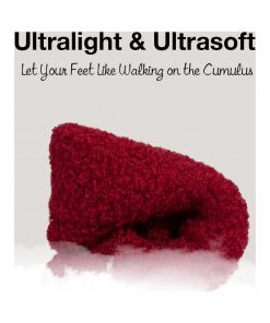 HomeTop Women's Cozy Memory Foam Loafer Slippers - Indoor Outdoor Comfort