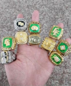 Edmonton Eskimos (Elks) Grey Cup Championship Rings Collection 1978-2015