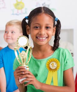 24-Pack 1st 2nd 3rd Place Award Rosette Ribbons for Sports & Events