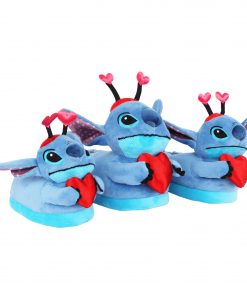 Girls Valentine's Day 3D Scuff Slipper with License, Cute Kids Indoor Shoe