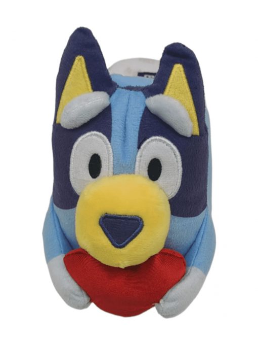 Girls Valentine's Day 3D Scuff Slipper with License, Cute Kids Indoor Shoe