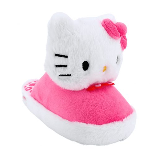 Girls Valentine's Day 3D Scuff Slipper with License, Cute Kids Indoor Shoe