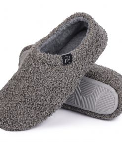 HomeTop Women's Cozy Memory Foam Loafer Slippers - Indoor Outdoor Comfort