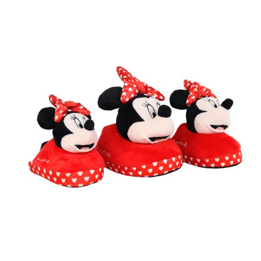 Girls Valentine's Day 3D Scuff Slipper with License, Cute Kids Indoor Shoe