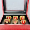 Nebraska Cornhuskers NCAA Championship Rings Set of 6 Collectibles