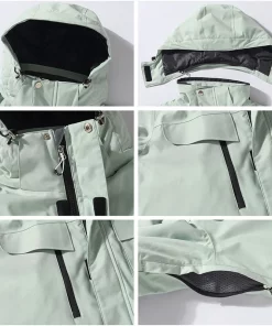 New Women Ski Suit Winter Outdoor Warm Windproof Waterproof Skiing Jacket And Pants Female Snowboarding Suits Ski Equipment