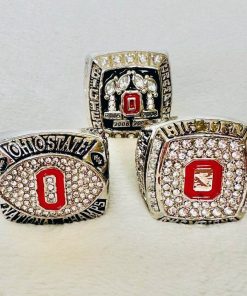 Ohio State Big Ten NCAA Championship Ring Collection - Set of 3
