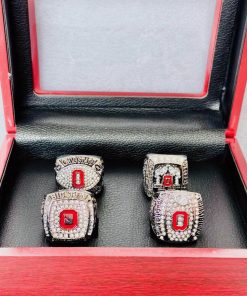 Ohio State Big Ten NCAA Championship Rings Collection - Set of 4