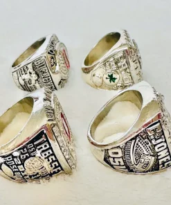 Ohio State Big Ten NCAA Championship Rings Collection - Set of 4