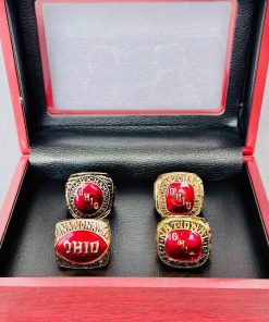 Ohio State NCAA National Champion Rings Collection – Set of 4