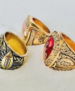 Ohio State NCAA National Championship Ring Collection - Set of 3