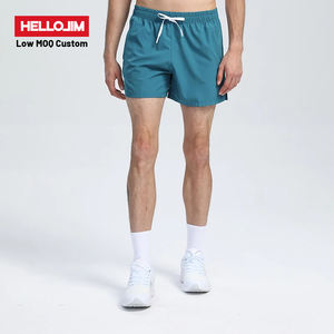 Custom quick dry   5 inch inseam mesh  blank men's gym