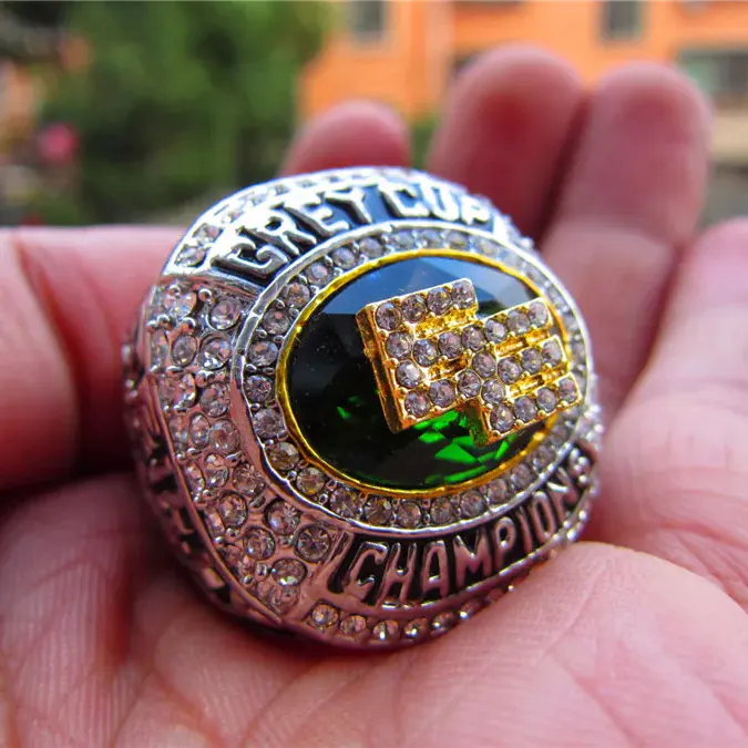 2015 Edmonton Eskimos CFL Grey Cup Championship Ring - Elks Design