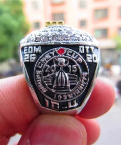 2015 Edmonton Eskimos CFL Grey Cup Championship Ring - Elks Design