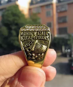 2008 Calgary Stampeders CFL Grey Cup Championship Ring - Collectible Memorabilia