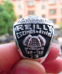 2015 Edmonton Eskimos CFL Grey Cup Championship Ring - Elks Design
