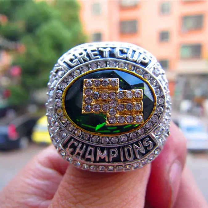 2015 Edmonton Eskimos CFL Grey Cup Championship Ring - Elks Design