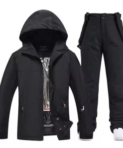Men's and Women's Snow Wear, Waterproof Ski Suit Sets, Snowboarding Clothing, Outdoor Costumes, Winter Jackets and Strap Pants