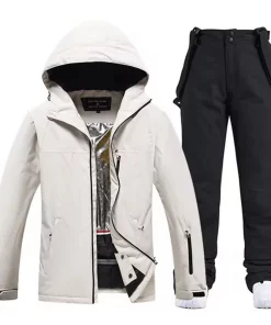 Men's and Women's Snow Wear, Waterproof Ski Suit Sets, Snowboarding Clothing, Outdoor Costumes, Winter Jackets and Strap Pants