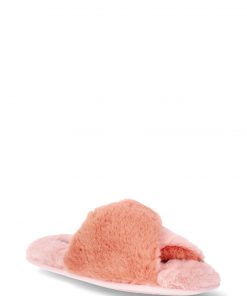 Chic Women's Two Toned Crossband Slippers for Fashionable Comfort