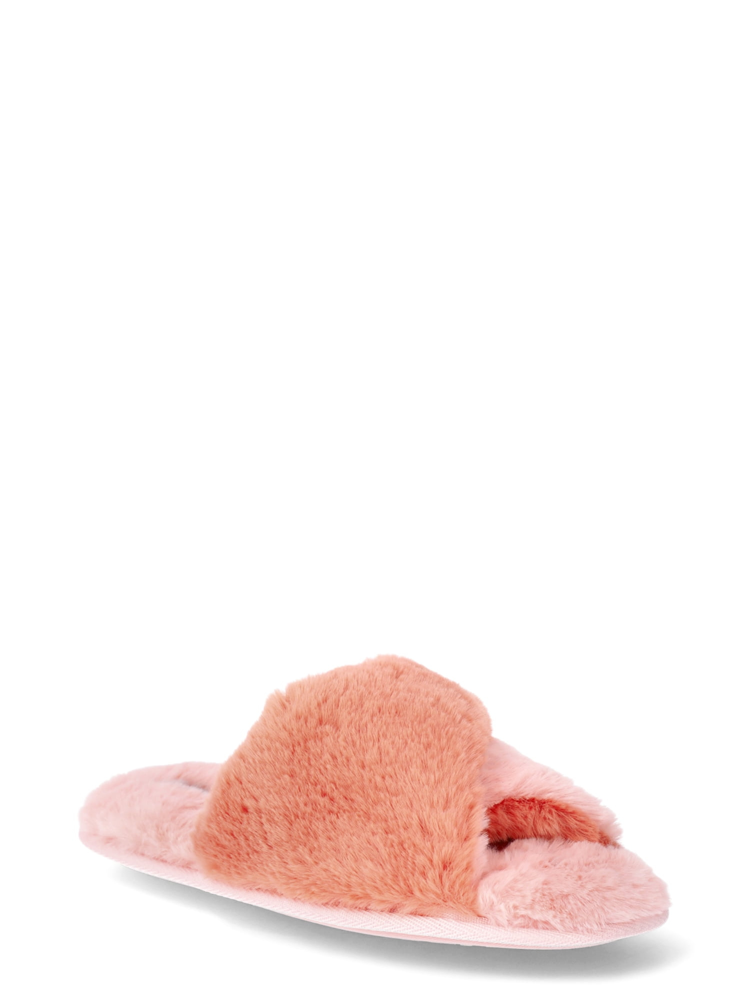 Chic Women's Two Toned Crossband Slippers for Fashionable Comfort