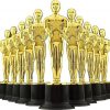 6" Golden Award Statue Trophy Awards 12 Pack - Sparkle with Elegance