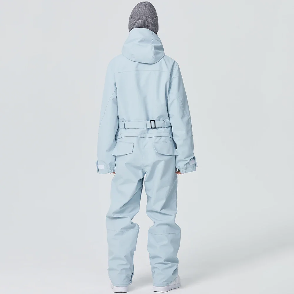 Winter Waterproof Skiing Jumpsuit for Couples, Warm Snowboard Outfits Winter Waterproof Skiing Jumpsuit for Couples, Warm Snowboard Outfits