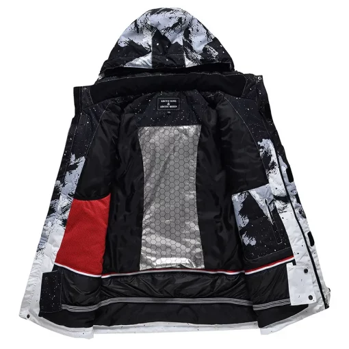 Ice Snow Suit Wear Snowboarding Clothing Winter Warm Waterproof Outdoor Costumes Ski Set Jackets + Strap Pants For Man and Woman