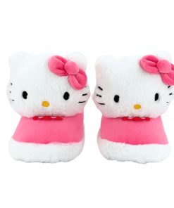 Girls Valentine's Day 3D Scuff Slipper with License, Cute Kids Indoor Shoe
