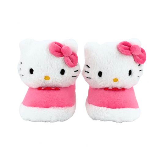 Girls Valentine's Day 3D Scuff Slipper with License, Cute Kids Indoor Shoe